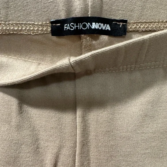 Fashion Nova Beige/Tan Leggings - Picture 5 of 9